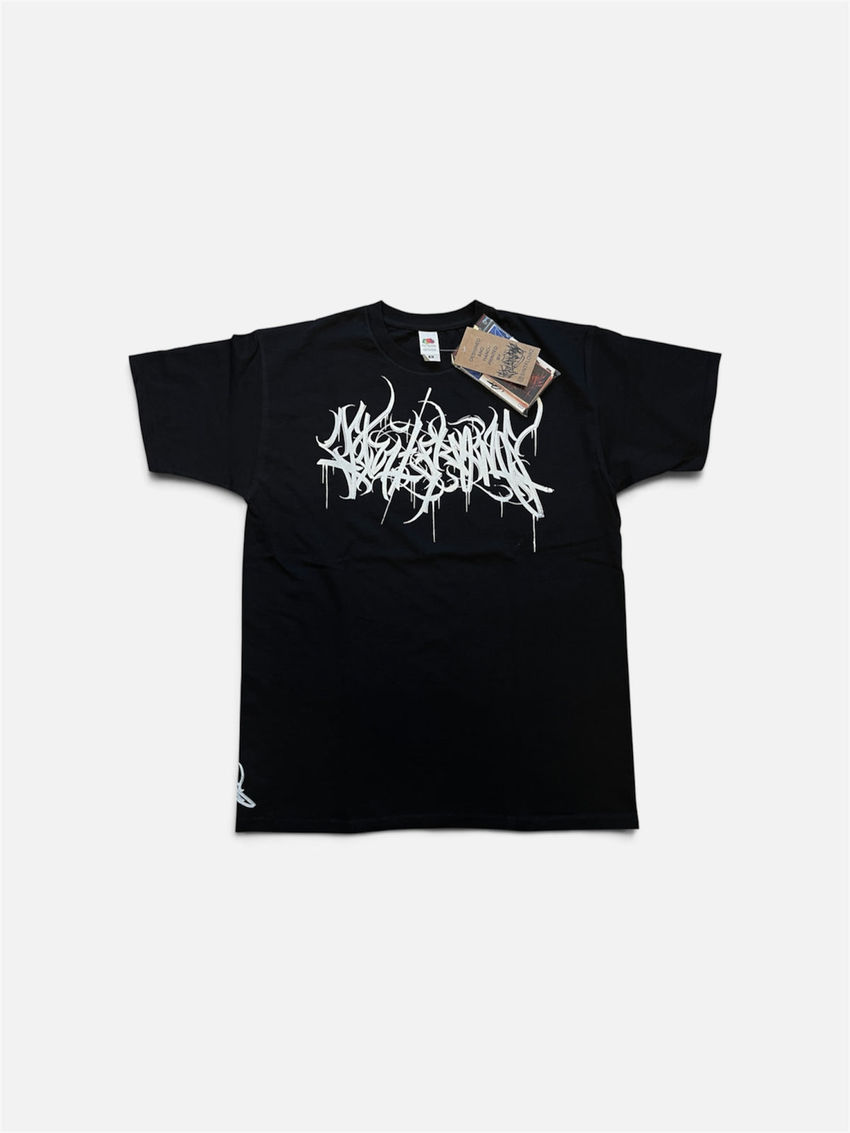 Sintflowz T-Shirt - Classic Black - Handprinted