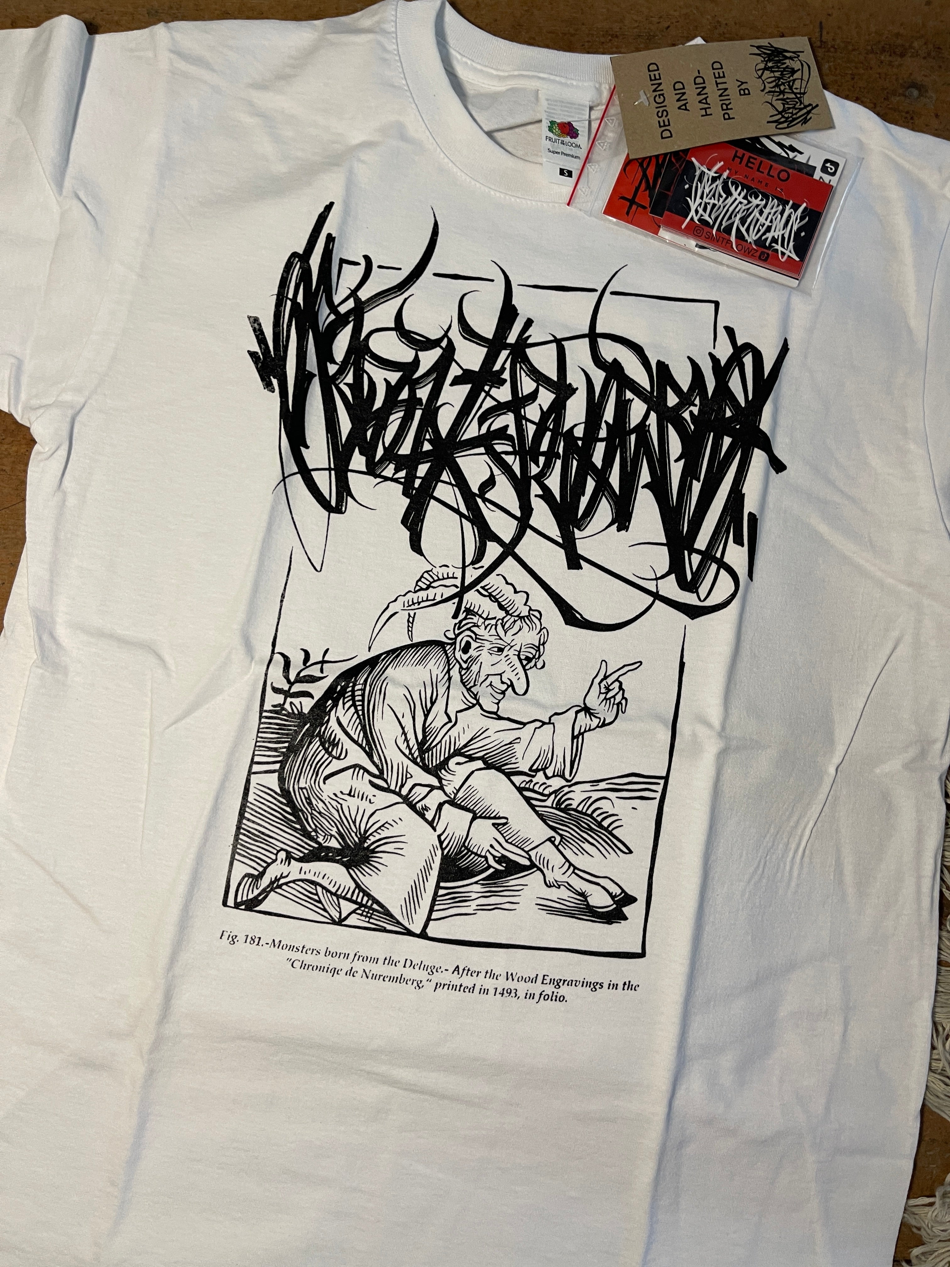 Sintflowz T-Shirt Weiß