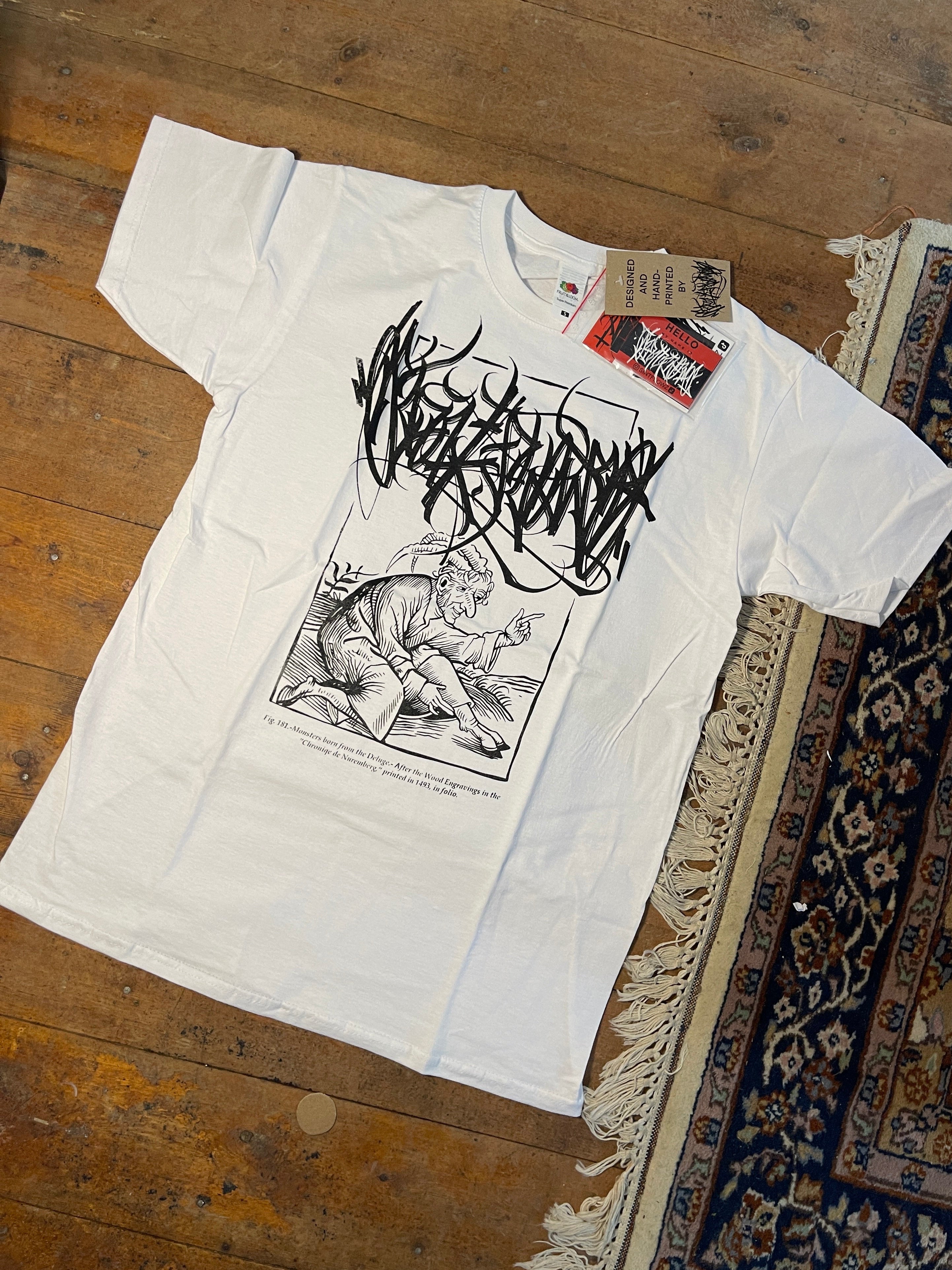 Sintflowz T-Shirt Weiß