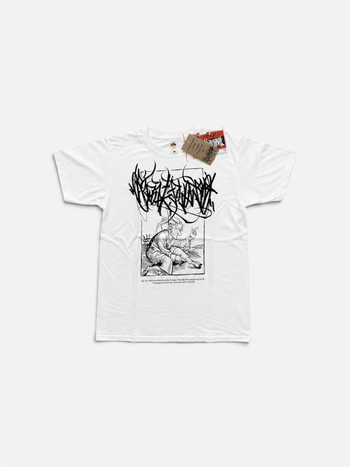 Sintflowz T-Shirt - White Monster - Größe S