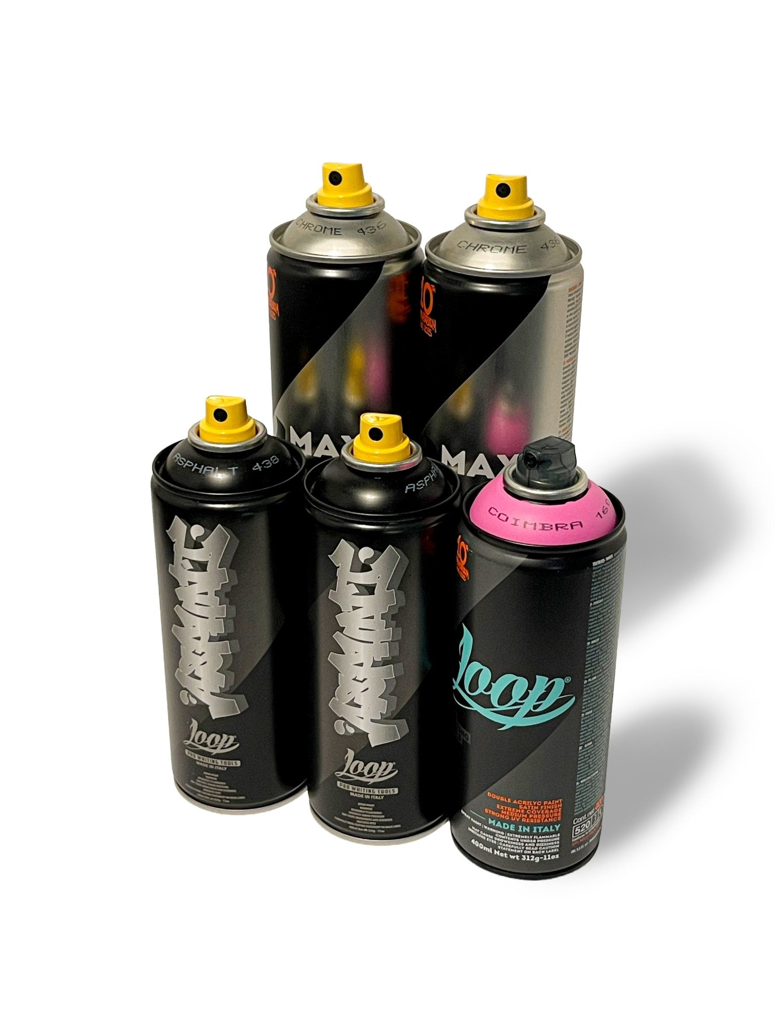 Loopcolors Bombing Pack (2x 600ml & 3x 400ml)