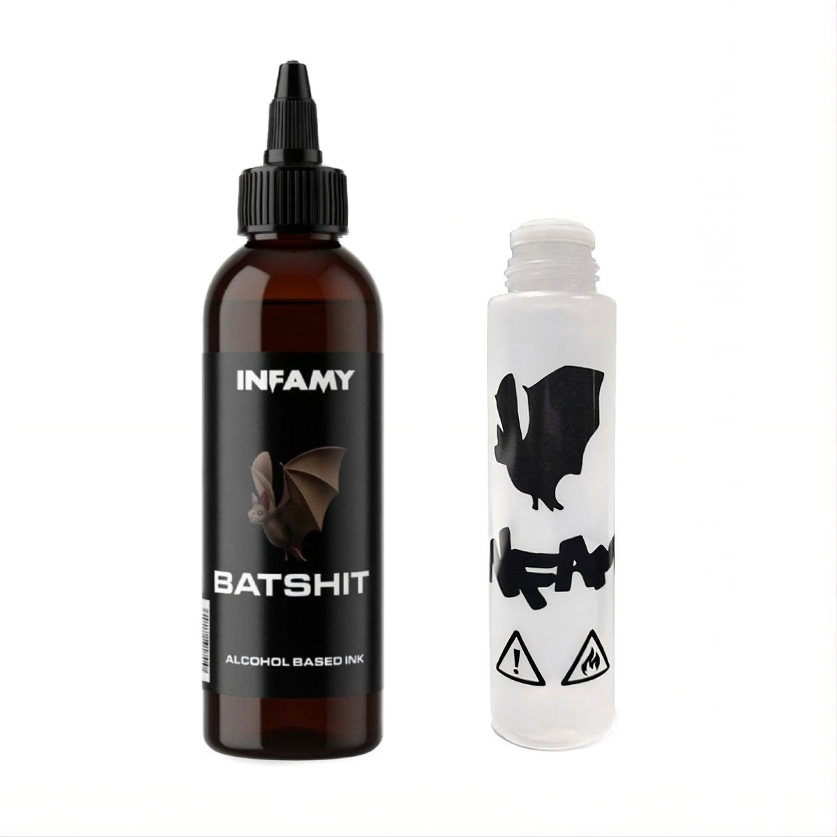 INFAMY Batshit Tar Ink 250ml REFILL + gratis Squeezer