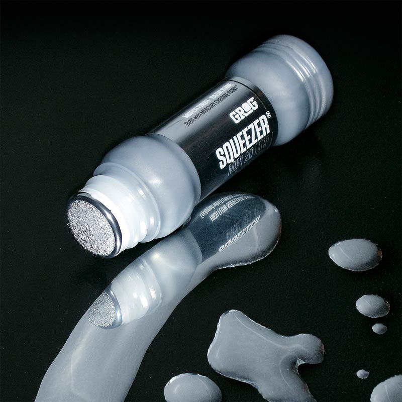 Grog High Flow Mini Squeezer Marker 20 MCP - Hyper Chrome