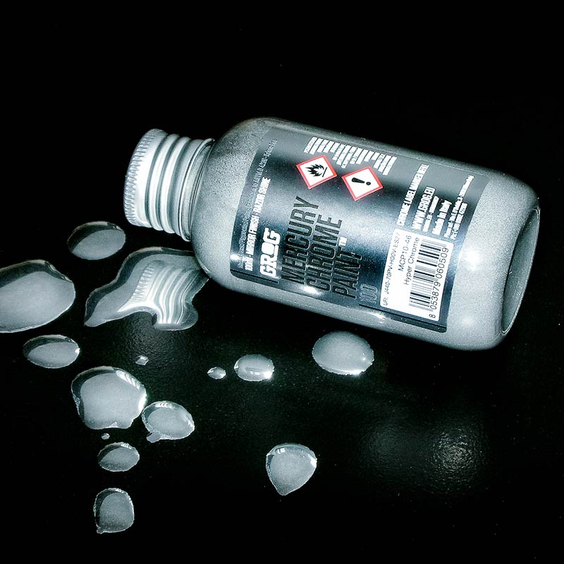 Grog Refill Mercury Chrome Paint - Hyper Chrome 100ml