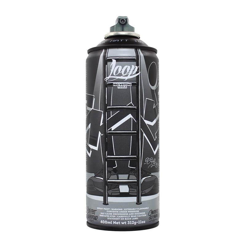 Loopcolors Asfalt Sort 400 ml