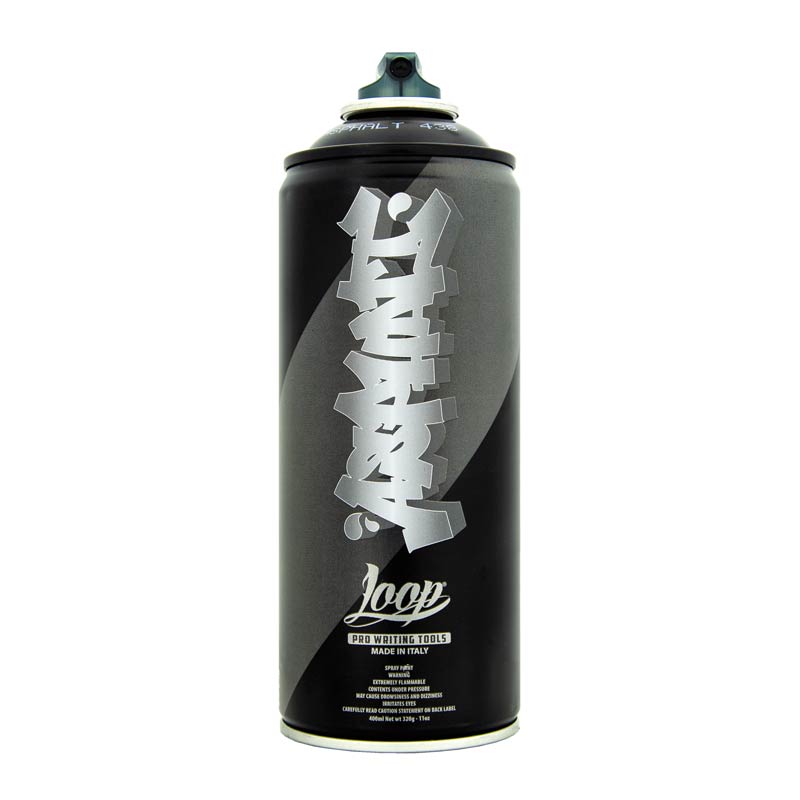 Loopcolors Asphalt Black 400 ml