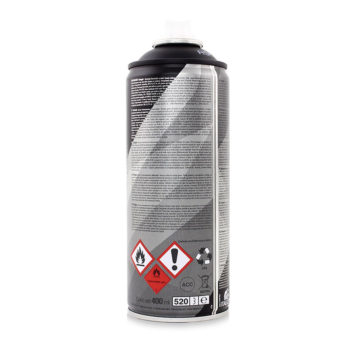 Loopcolors Asphalt Black 400 ml