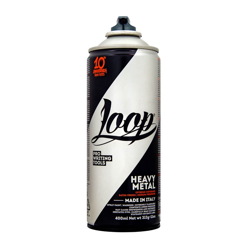 Loopcolors dåser krom 600ml