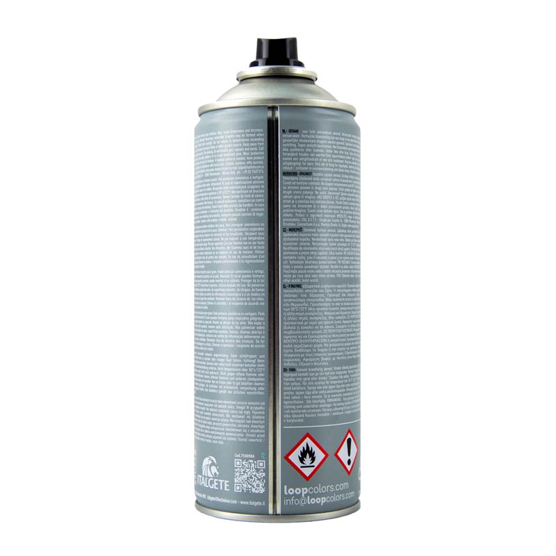 Loopcolors Asfalt Sort 400 ml