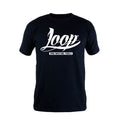 Loopcolors T-Shirt Logo Schwarz Weiß