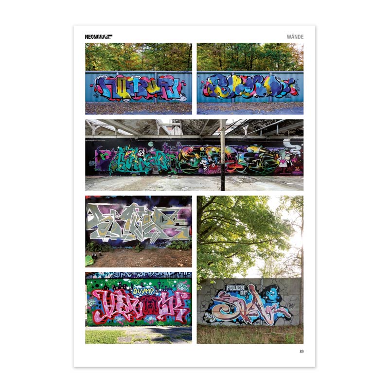 NEONGRAU Graffiti Magazin Ausgabe 12