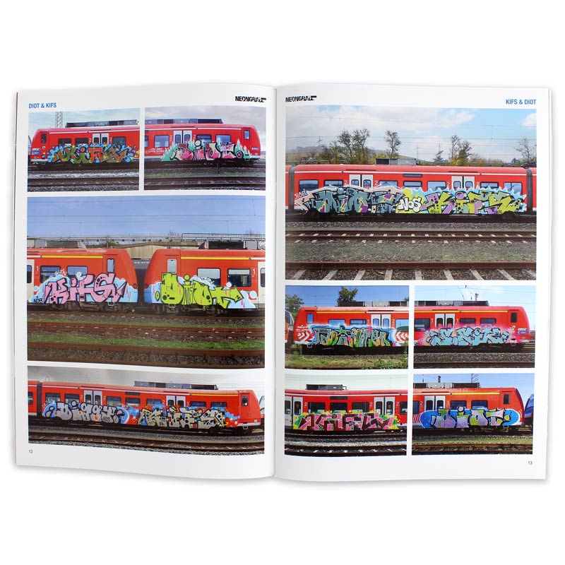 NEONGRAU Graffiti Magazin Ausgabe 13
