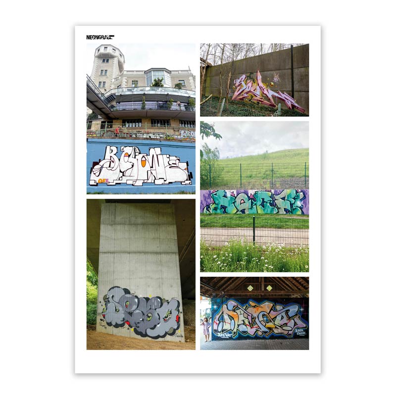 NEONGRAU Graffiti Magazin Ausagbe 14