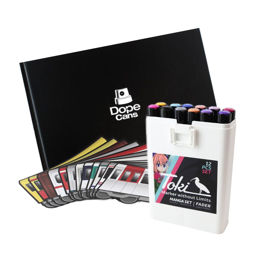 Blackbook Starter Pack – Toki Fader + Trainsticker